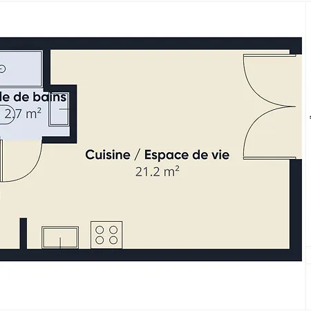 Le Fish - Pour 3 - Piscine Commune *